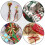 3 Raffia Schnur Geschenkverpackung Geschenkband 4