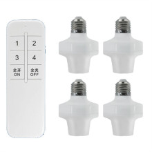 E27 Wireless Remote Control Light Lamp Holder Bulb Adapter LED Lamp Holdere Device for LED Bulb