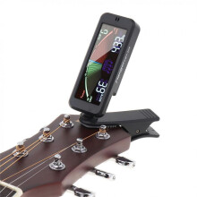 Tuner Gitarowy 3 w 1 DużY Ekran LCD Generator Metronomu z Klipsem do Skrzypiec do Gitary Basowej do Gitary Basowej Ukulele