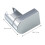 1Stk Wandmontierter Duschkopfhalter, ABS, Robust Und 2