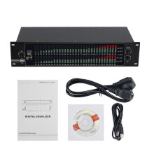 Eq-323 Dual 31-band Graphic Equalizer Spectrum Digital Equalizer for Stage Js