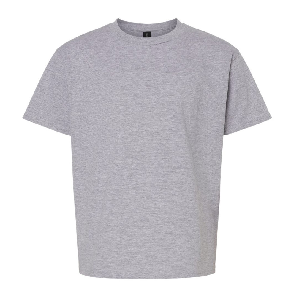 Gildan (L, Sports Grey) Childrens/Kids Softstyle Midweight T-Shirt