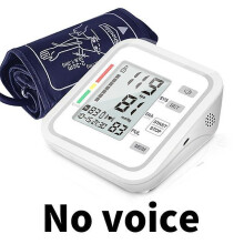 (Novoice) Blood Sphygmomanometers Pressure Monitor Upper Arm Automatic Voice Digital Blood Pressure Cuff Home Bp Electric Pr Tonometer