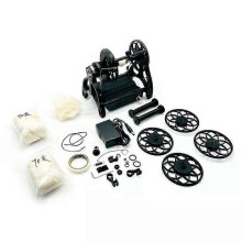12V 800RPM Household Mini Electric Spinning Wheel Small Wool Spinning Wheel
