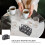1Stk Serviettenhalter Robust Kaffeefarben Design 9