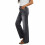 Women's wide-leg jeans,  stretch jeans, elastic-Blue S 7