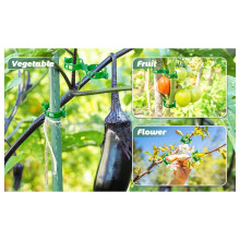 500 Pcs Tomato Clips,Plastic Vine Clips,Plant Support Clips for Gardening,Climbing Plants,Tomato,Vegetables(Green)