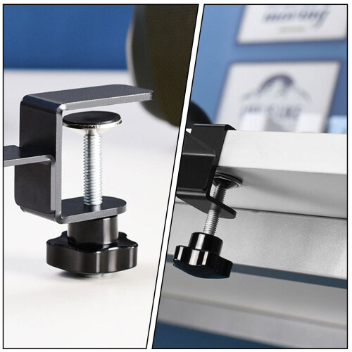 2St Headset Houder Metalen Haak Sterk Zwart 2