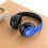 Ασύρματα ακουστικά Bluetooth - Πολύχρωμα φώτα, Πτυσσόμενα, Bluetooth 5,0, Εμβέλεια 10 μ 5