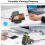 Forklift Wireless Charging Station with Bluetooth Speaker, 4 in 1 Wireless Fast Charger Multiple Devices 4