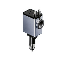 Uitschuifbare autolader voor horloges PD87W supersnel opladen 5-in-1 geschikt voor Apple en Huawei smartwatches