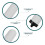 3X Multifuntional Pitcher Purifier Elements Candle Tool Pur Filter Sturdy Ceramic Filter Elements Inch Plastic 7