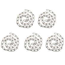 5X ŁAńCuch 1M Heavy Duty do WisząCej Lampy Vintage ŻYrandol, Czerwony BrąZ