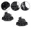 20Pack Adjustable Deck Support Pedestal Deck Foundation Base Support for Floating Deck Platform Deck Floor Height 1
