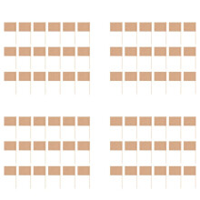 Paquete de 800 Banderas de Palillos de Dientes En , Banderas de Papel , Marcadores de Queso para Cupcakes, Alimentos, Frutas, Decoraciones