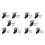 10X Multi Coin Acceptor Electronic Roll Down 4P Port Electronic Coin Selector Vending Machine Arcade Game Ticket 1