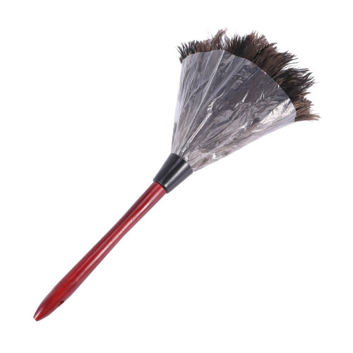 2X Ostrich Cleaning Feather Duster Ostrich Duster Ostrich Feather Duster Soft Feathers Duster 2