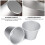 20X Puddingformar för Bakning, Miniformar för DIY-Matlagning Puddingkoppar ÄGgtårtform Muffinsform Cupcake-Pajform 3