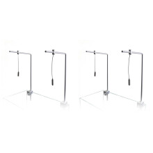 2X Adjustable Tank Mounting Bracket Universal Fish Tank Light Stand Light Stand Hanging Kit Aquarium Accessories