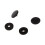 150 Pcs T3 KAM SNAPS Press Studs Scrapbook Sewing Buttons Black 5