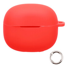Étui de protection Flexible pour écouteurs, coque-Rouge