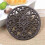 3X Trivet Redondo de Ferro Fundido 6,7 Polegadas com Isolamento TéRmico e Antiderrapante Suportes para Panelas para DecoraçãO de Mesa de Jantar de 7