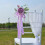 Décorations de dossier de chaise à fleurs artificielles, 2-Blanc 8