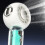 Outdoor Portable Handheld Quiet Fan Rechargeable Powerful-White 6