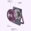Small USB Mobile Stand Fan with Multiple Angle-Purple 8