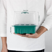 2X Seed Tray Kit, Plant Germination Kit Seed Kit with Humidity Dome And Base for Greenhouse Grow