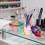 Crystal Dappen Dish Clear Nail Brush Washer Cups Durability-C 6