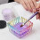Crystal Dappen Dish Clear Nail Brush Washer Cups Durability-C 8