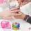 Crystal Dappen Dish Clear Nail Brush Washer Cups Durability-C 11