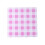 Fuse Beads Pegboard PP Plastic Beading Plate With 104 Pegs-Pink 1