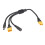 Câble adaptateur 5A XT60 à XT60 à courant élevé avec interfaces 1