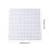 Panneau perforé de perles fusibles, 104 chevilles,-Blanc 4
