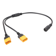 Quick Connecting Double XT60 to DC5521 Cable Multipurpose Power