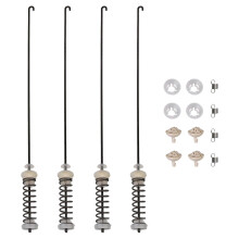 4 X Washing Suspens Rod with Replacement For