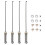 4 X Washing Suspens Rod with Replacement For 1
