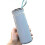 (blue) Kids Bottle Ewith Straw Lid And 1
