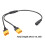 Câble à connexion rapide Double XT60 à DC5521, ligne électrique 3