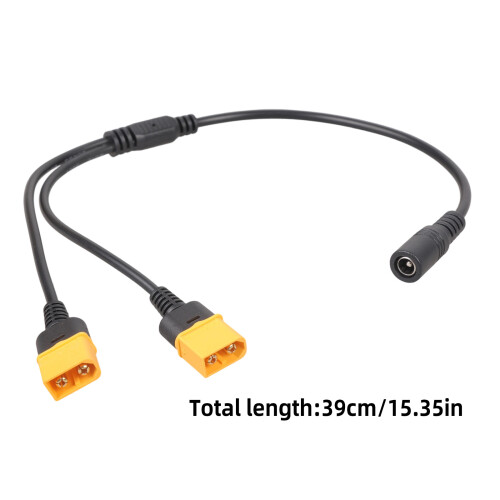 Câble à connexion rapide Double XT60 à DC5521, ligne électrique 2