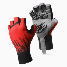 Fietshandschoenen met halve vingers voor mannen en vrouwen in de zomer, dun, ademend, antislip, zonwerend, sportief, outdoor, touchscre