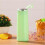 (grenn) Kids Bottle Ewith Straw Lid And 2