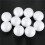30 x Décoration de Noël Modeling  Mousse de Polystyrène Sphérique 10cm --- Blanc 2