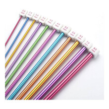 Tunisian Crochet Hooks Set,22 Packs Tunisian Crochet Hook Afghan Aluminum Crochet Needle(2mm to 8mm)