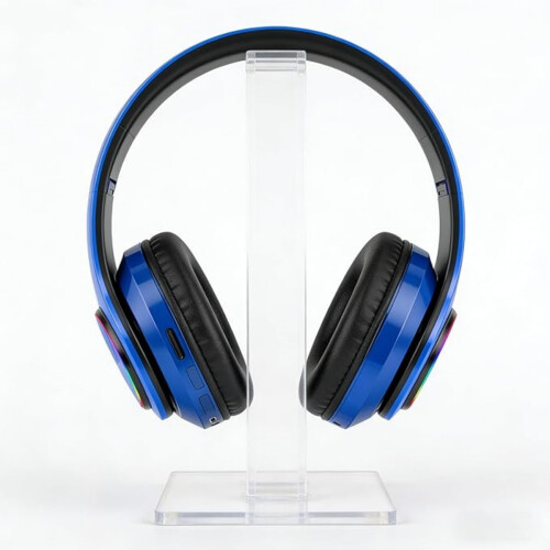 Ασύρματα ακουστικά Bluetooth - Πολύχρωμα φώτα, Πτυσσόμενα, Bluetooth 5,0, Εμβέλεια 10 μ