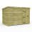 11 x 6 Pent Shed Tanalised (Single Door, No Windows) 2