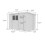 11 x 6 Pent Shed Tanalised (Single Door, No Windows) 4