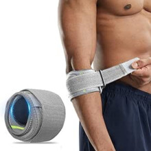 Elbow Support for Men Women, Tennis Elbow Support Strap with Compression Pad, Comfy Adjustable Golfers Tennis Elbow Brace